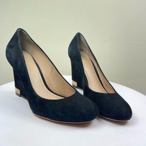 Tory Burch Astoria Suede Wedge Pump